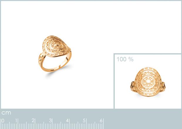 BAGUE PL-OR 750 3MIC - 2z28420050