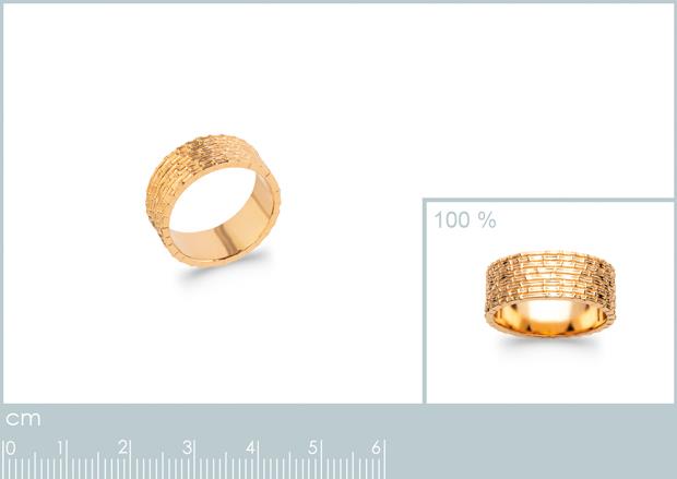 BAGUE PL-OR 750 3MIC - 2z28870050