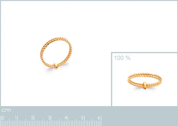 BAGUE PL-OR 750 3MIC - 2z29290050