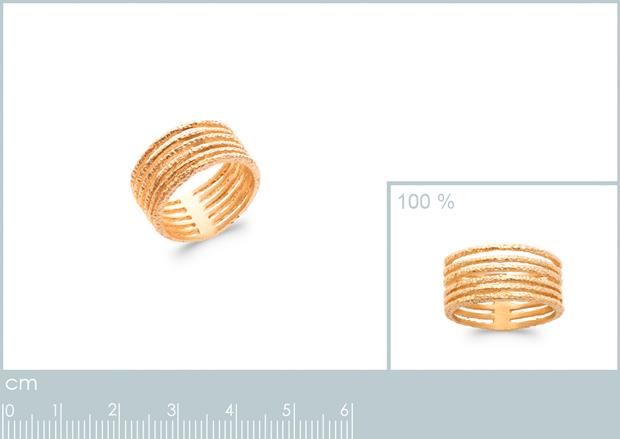 BAGUE PL-OR 750 3MIC - 2z29660050