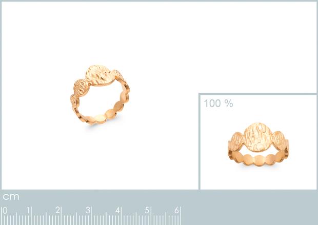 BAGUE PL-OR 750 3MIC - 2z29860050