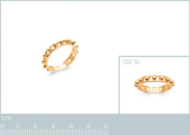 BAGUE PL-OR 750 3MIC - 2z29880050