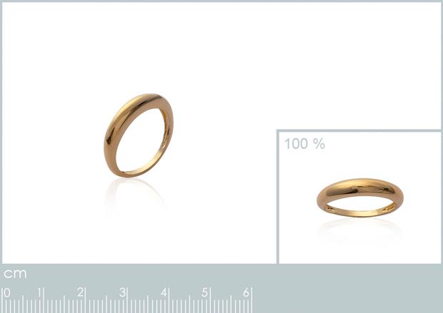 BAGUE PL-OR 750 3MIC - 2z3755450