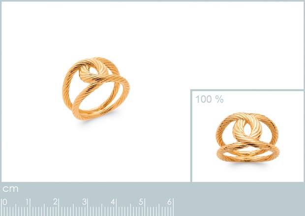 BAGUE PL-OR 750 3MIC - 2z90090052