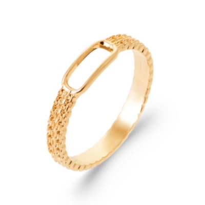 BAGUE PL-OR 750 3MIC