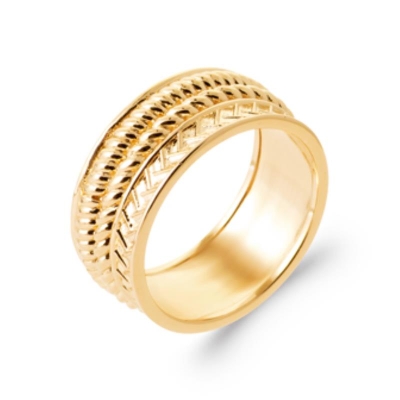 BAGUE PL-OR 750 3MIC