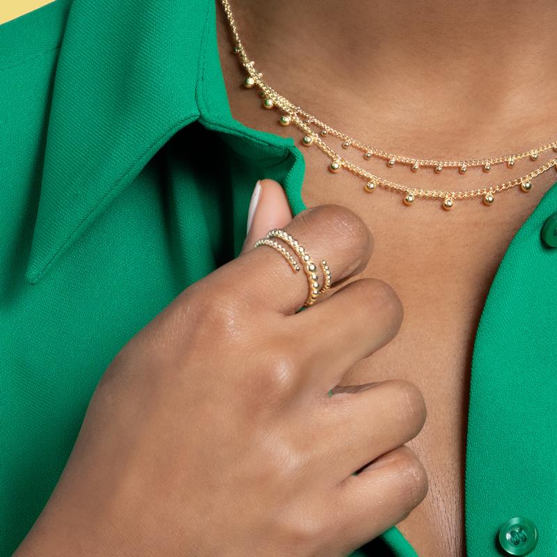 Anillo Chapado Oro 18k. 3 Micras - 2z97420050