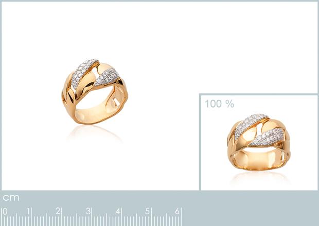 BAGUE PL-OR 750 3MIC BIC OZ - 2z19291150