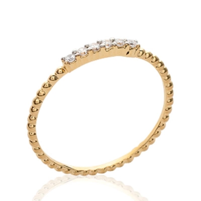 BAGUE PL-OR 750 3MIC BIC OZ