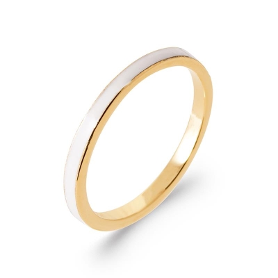BAGUE PL-OR 750 3MIC LAQUE
