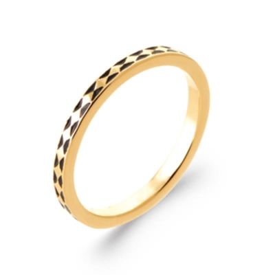 BAGUE PL-OR 750 3MIC LAQUE