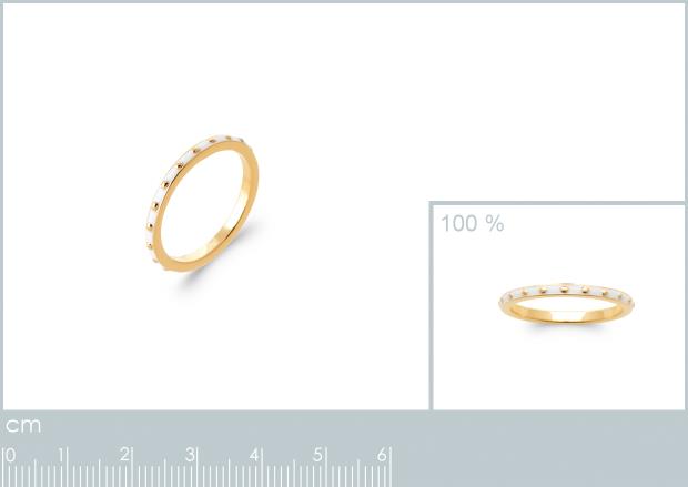 BAGUE PL-OR 750 3MIC LAQUE - 2z93831050