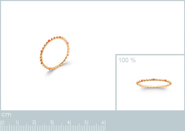 BAGUE PL-OR 750 3MIC LAQUE - 2z28382050