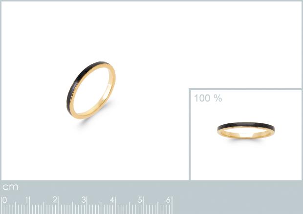 BAGUE PL-OR 750 3MIC LAQUE - 2z93810750