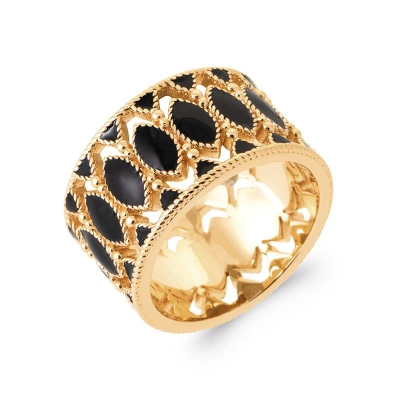 BAGUE PL-OR 750 3MIC LAQUE