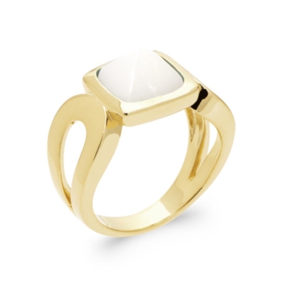 BAGUE PL-OR 750 3MIC NACRE