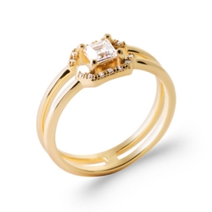 BAGUE PL-OR 750 3MIC OZ