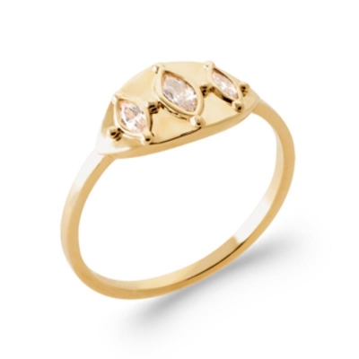 BAGUE PL-OR 750 3MIC OZ