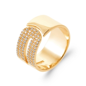 BAGUE PL-OR 750 3MIC OZ