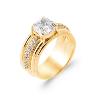 BAGUE PL-OR 750 3MIC OZ