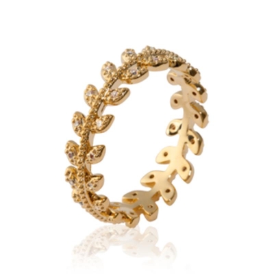 BAGUE PL-OR 750 3MIC OZ