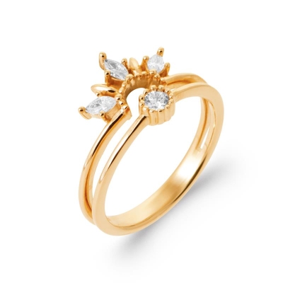 BAGUE PL-OR 750 3MIC OZ