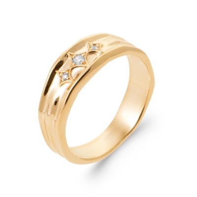 BAGUE PL-OR 750 3MIC OZ