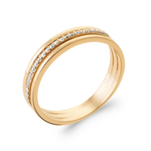 BAGUE PL-OR 750 3MIC OZ