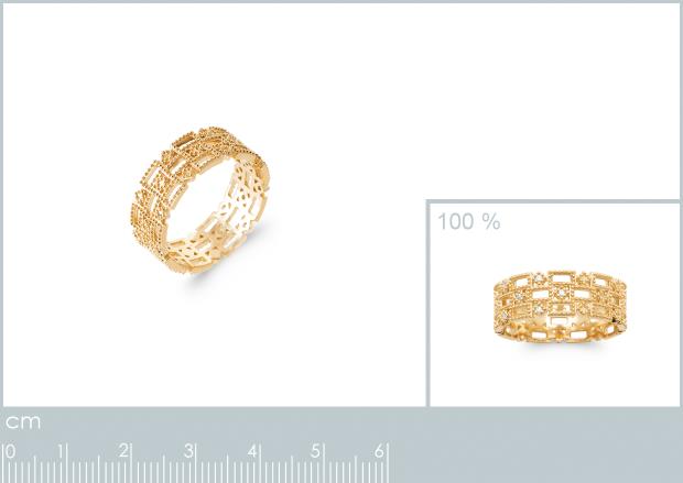 BAGUE PL-OR 750 3MIC OZ - 2z93941050