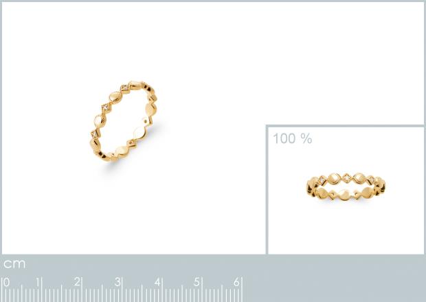 BAGUE PL-OR 750 3MIC OZ - 2z94111050