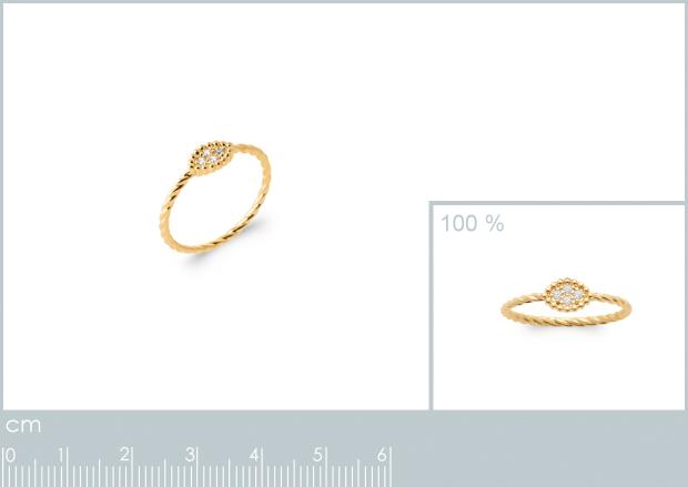 BAGUE PL-OR 750 3MIC OZ - 2z94271050