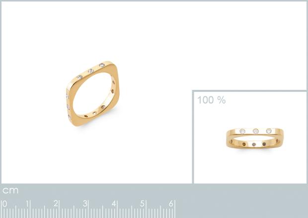 BAGUE PL-OR 750 3MIC OZ - 2z94421050