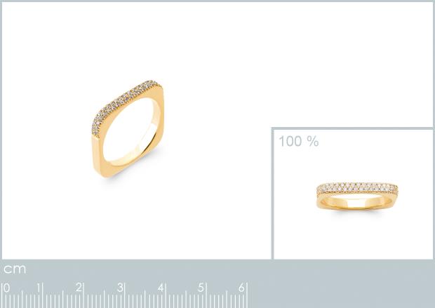 BAGUE PL-OR 750 3MIC OZ - 2z94431050