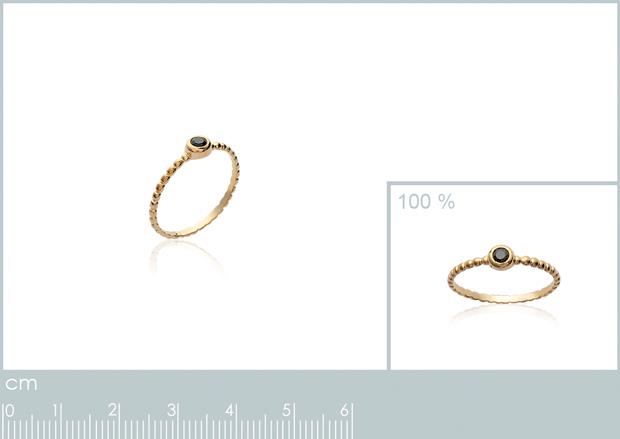 BAGUE PL-OR 750 3MIC OZ - 2z18430750