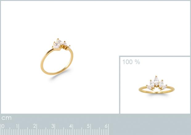 BAGUE PL-OR 750 3MIC OZ - 2z95191050