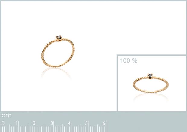 BAGUE PL-OR 750 3MIC OZ - 2z18660750