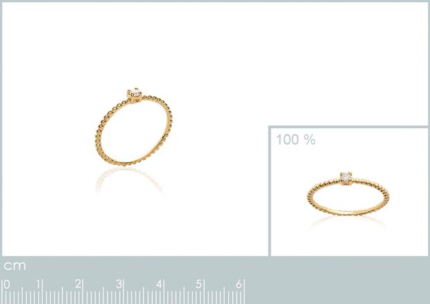 BAGUE PL-OR 750 3MIC OZ - 2z18661048