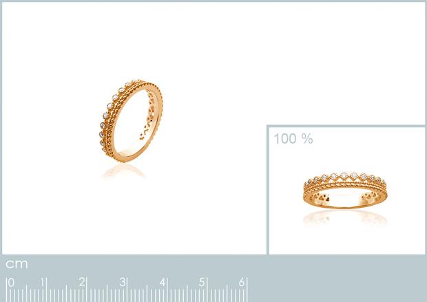 BAGUE PL-OR 750 3MIC OZ - 2z22361050