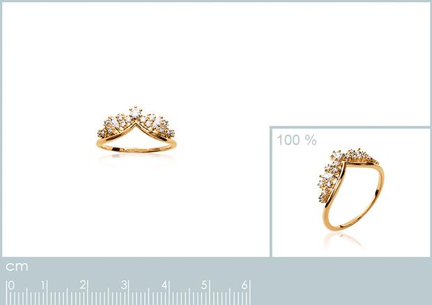 BAGUE PL-OR 750 3MIC OZ - 2z22391050