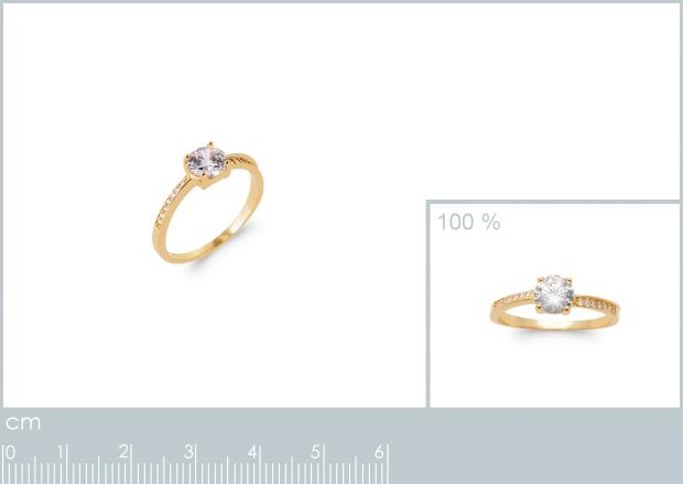 BAGUE PL-OR 750 3MIC OZ - 2z24921050