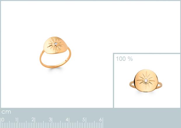 BAGUE PL-OR 750 3MIC OZ - 2z28181050