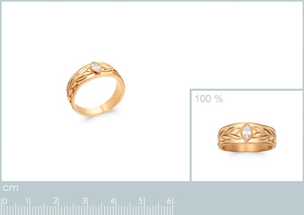 BAGUE PL-OR 750 3MIC OZ - 2z29151052