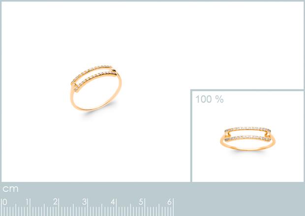 BAGUE PL-OR 750 3MIC OZ - 2z29311050