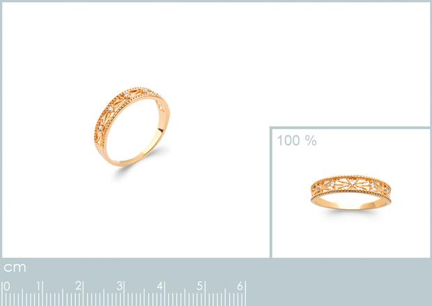 BAGUE PL-OR 750 3MIC OZ - 2z29411050