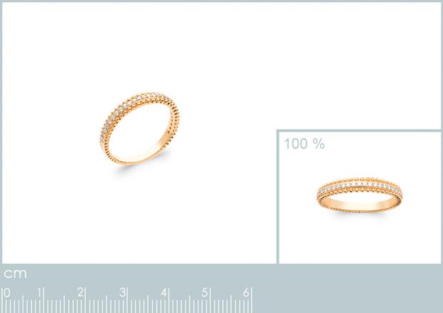 BAGUE PL-OR 750 3MIC OZ - 2z29541050