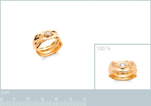 BAGUE PL-OR 750 3MIC OZ - 2z29611050