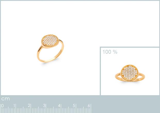 BAGUE PL-OR 750 3MIC OZ - 2z29831050