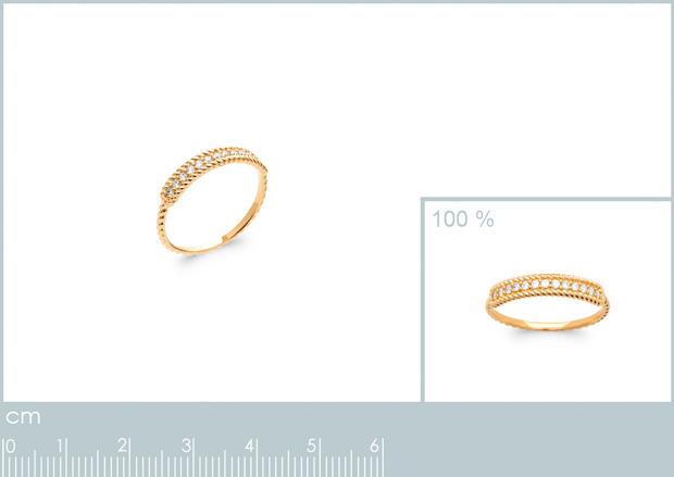 BAGUE PL-OR 750 3MIC OZ - 2z29851050