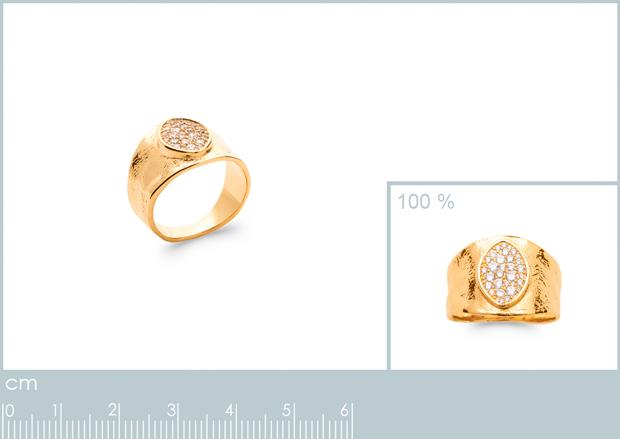 BAGUE PL-OR 750 3MIC OZ - 2z29981050