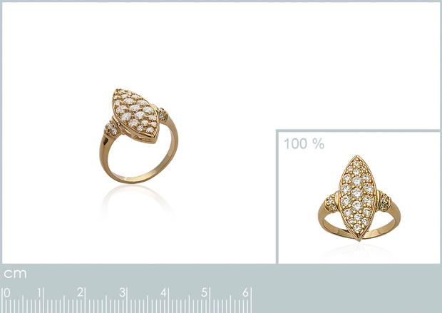 BAGUE PL-OR 750 3MIC OZ - 2z37355148